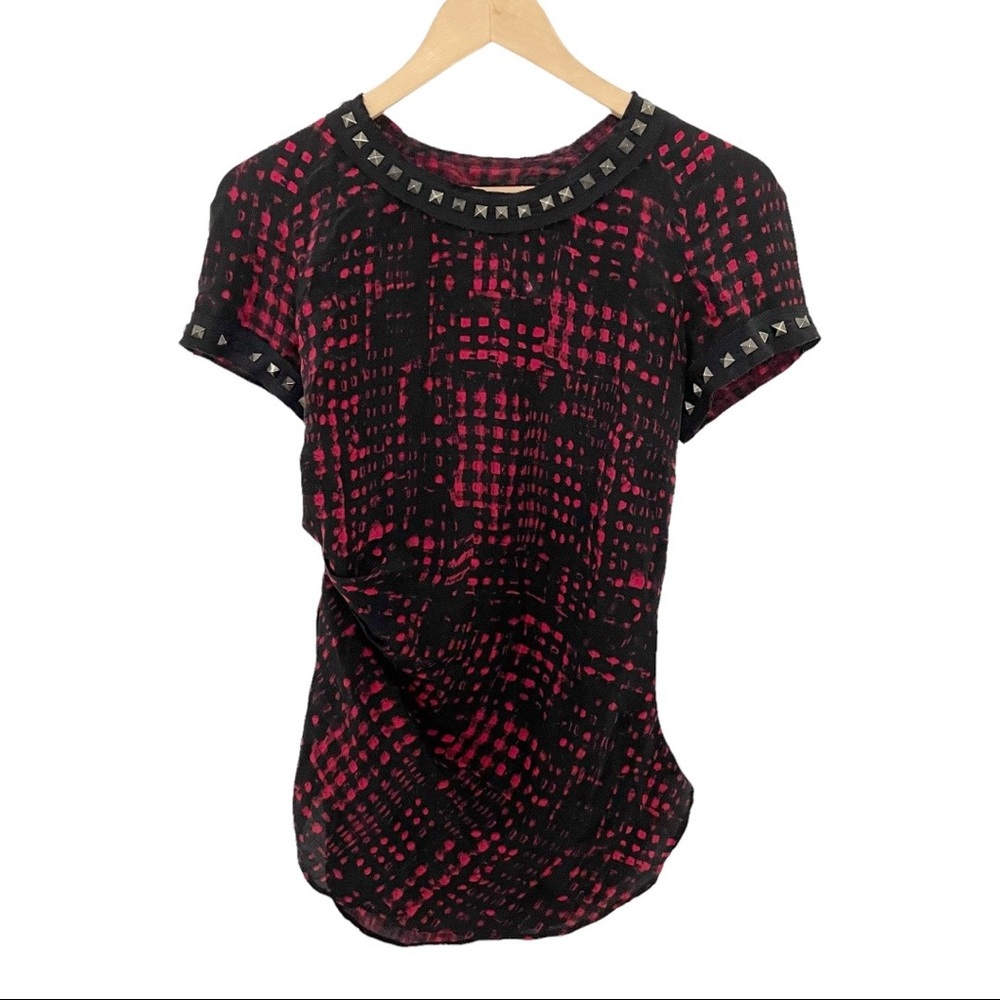 Isabel Marant Etoile “Trash Rouge” Blouse